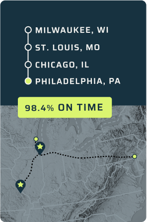 Shipper route map